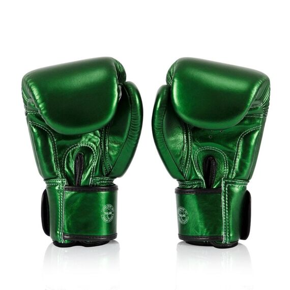 Boxing Gloves Fairtex BGV22 Metallic Green 12oz, Colour: Green, OZ: 12oz, 4 image