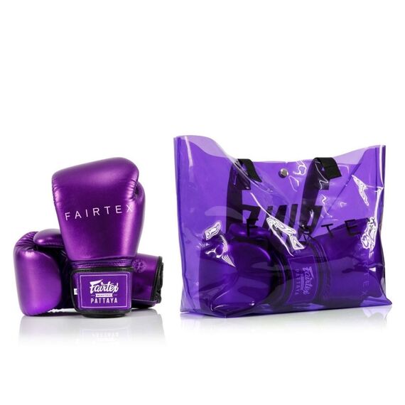 Boxhandschuhe Fairtex BGV22 Metallic Lila 12oz, Farbe: Violett, OZ: 12oz, 3 image