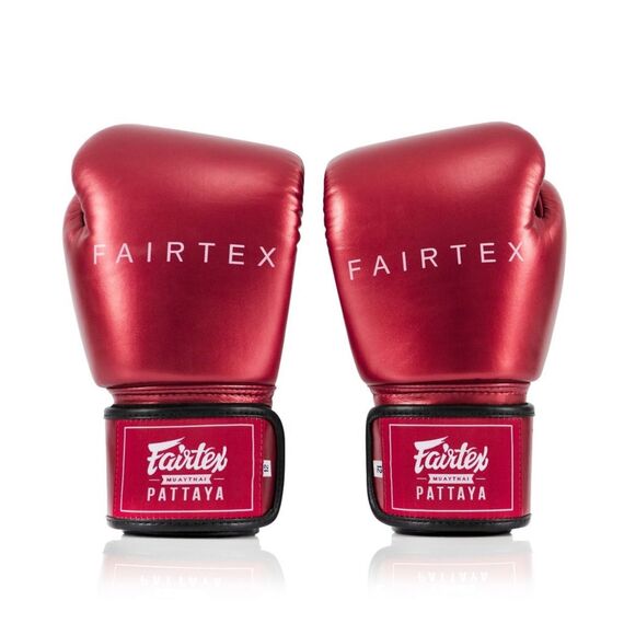 Boxhandschuhe Fairtex BGV22 Metallic Rot 10oz, Farbe: Rot, OZ: 10oz, 2 image