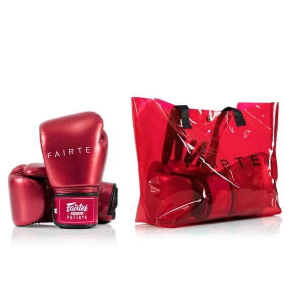 Boxing Gloves Fairtex BGV22 Metallic Red 14oz, Colour: Rot, OZ: 14oz, 7 image