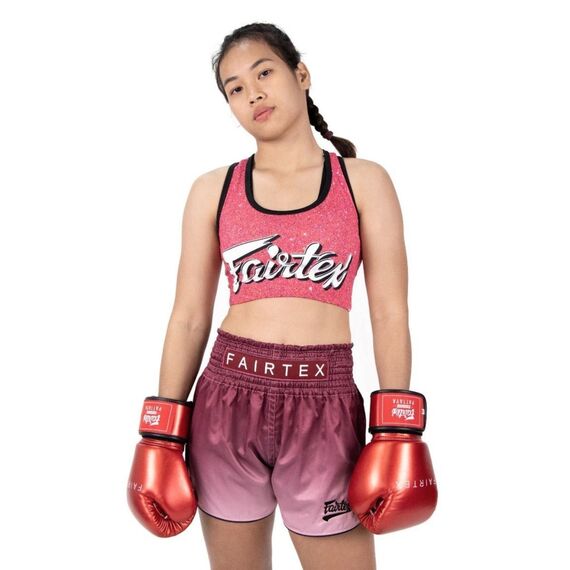 Boxing Gloves Fairtex BGV22 Metallic Red 16oz, Colour: Rot, OZ: 16oz, 8 image