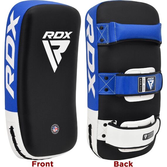 RDX T1 Curved Thai Kick Pad – The Ultimate Muay Thai Training Gear, Size: One Size, Colour: Blue, 9 image