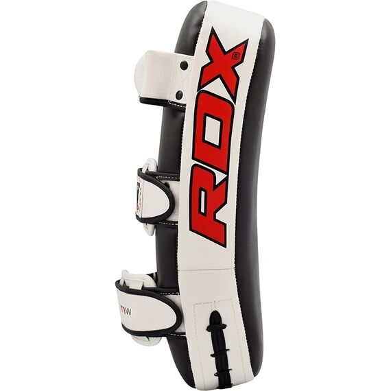 RDX T1 Curved Thai Kick Pad – The Ultimate Muay Thai Training Gear, Size: One Size, Colour: Weiss, 3 image