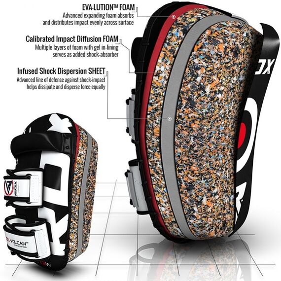 Muay Thai Pratzen RDX T3 – als Paar verkauft, Bekleidungsgrösse: One Size, Farbe: Schwarz, 7 image