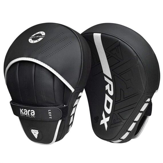 Colpitori RDX F6 Focus Pad – Bianco, Taglia: Taglia unica, Colore: Nero