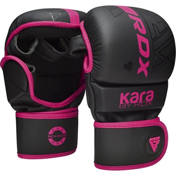 MMA Handschuhe Sparring Shooter F6 KARA, Farbe: Schwarz, Grösse : XS-S, 3 image