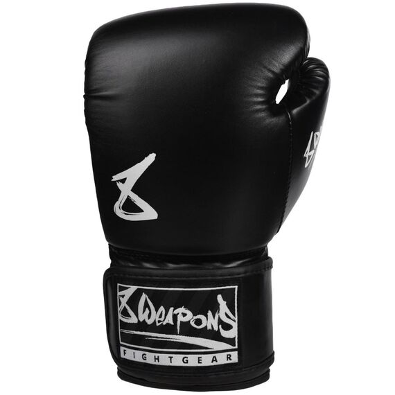 Boxing Gloves - Pure black 14 Oz, Colour: Schwarz, OZ: 14oz, 4 image
