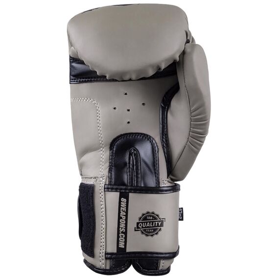 Boxhandschuhe 8 WEAPONS Unlimited 2.0 – Sand/Schwarz – 14 oz, Farbe: Beige, OZ: 14oz, 9 image