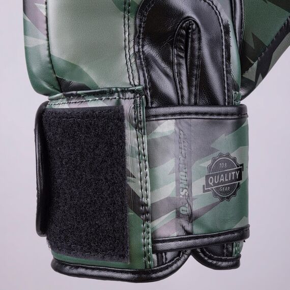 Boxhandschuhe 8 WEAPONS Unlimited 2.0 – Woodland Camo – 10 oz, Farbe: Camouflage, OZ: 10oz, 9 image