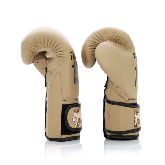 Fairtex BGV25 Boxing Gloves – F-Day 2 – 10oz, Colour: Beige, OZ: 10oz, 3 image