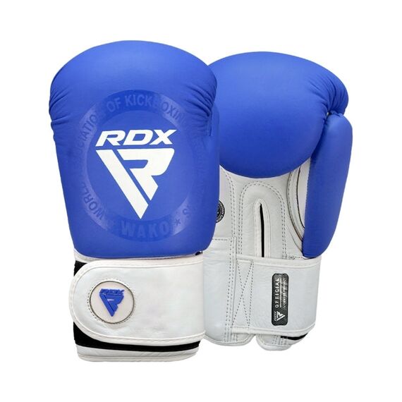 Boxing Gloves RDX WAKO T1 – Blue – 16 oz, Colour: Blue, OZ: 16oz
