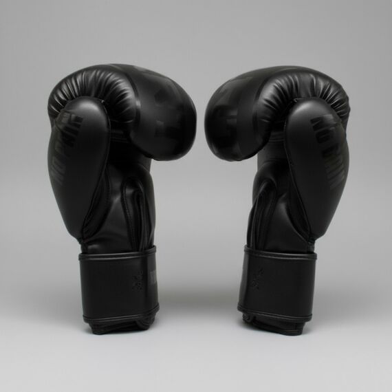 Gants de boxe – Classic One PU – Brave Art – Noir Ton sur Ton – 12 oz, Couleur: Noir, OZ: 12oz, 4 image