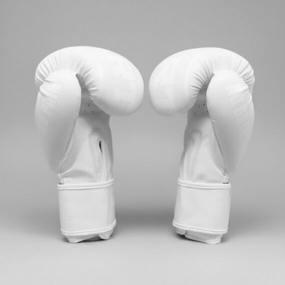 Gants de boxe – Classic One – Brave Art – Blanc Ton sur Ton – 14 oz, Couleur: Blanc, OZ: 14oz, 3 image