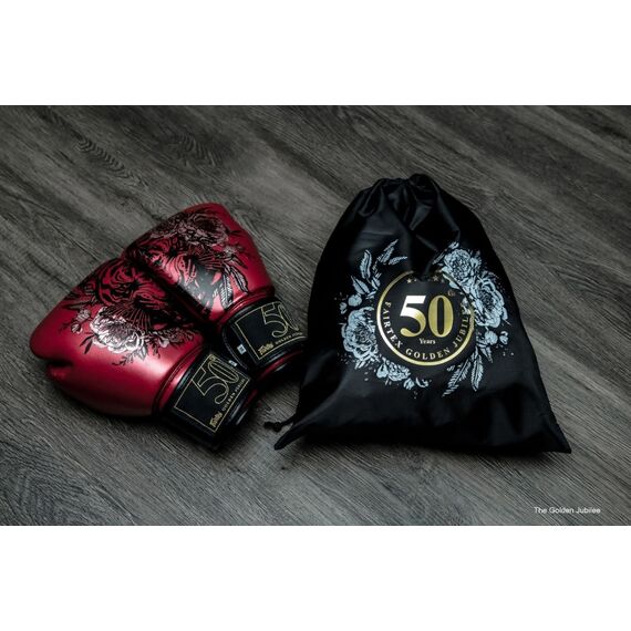 Fairtex Golden Jubilee – Limited Edition Boxing Gloves 50Y, Colour: Rot, OZ: 10oz, 4 image