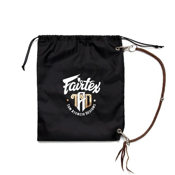Fairtex X Tom Atencio – Boxhandschuhe "The Heart of Warrior", Farbe: Schwarz, OZ: 12oz, 4 image