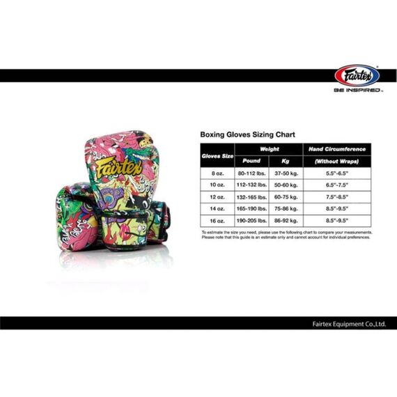 Boxhandschuhe Fairtex – Urface X Fairtex – 10oz, Farbe: Mehrfarbig, OZ: 10oz, 7 image