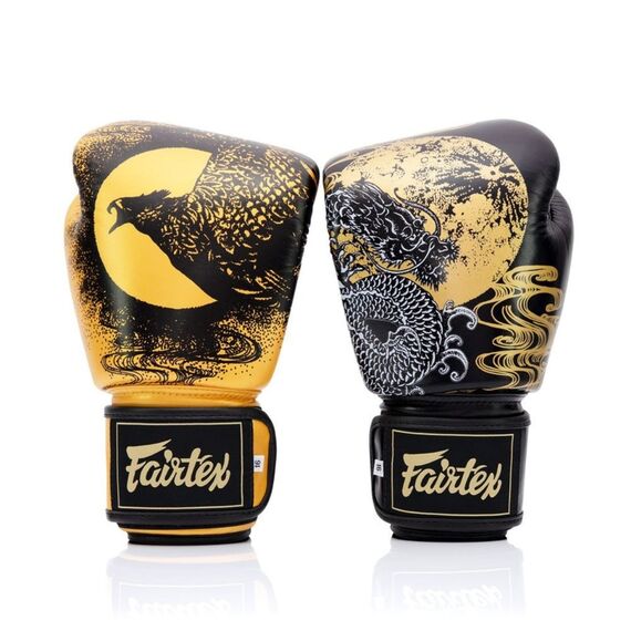 Gants de boxe Fairtex BGV26 – Harmony Six – 16oz, Couleur: Noir, oz: 16oz
