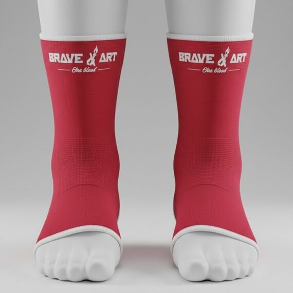Ankle Guards – Premium – Brave Art – Pink – One Size, Size: One Size, Colour: Rosa