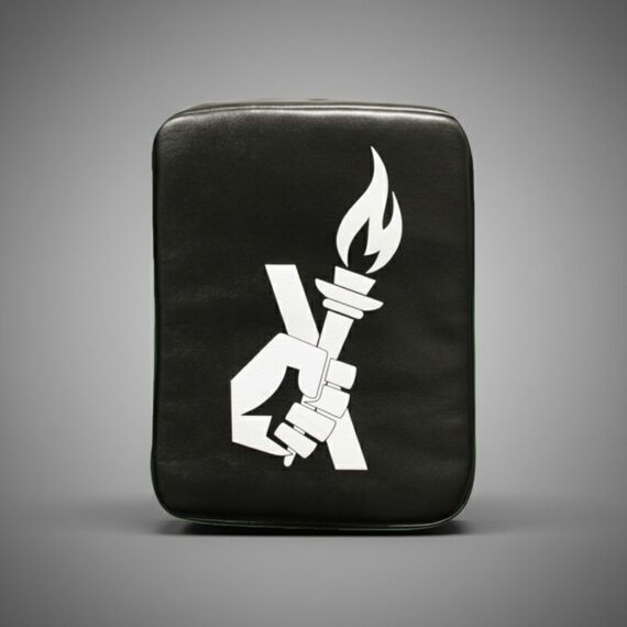 Schlagpolster aus Leder Brave Art, Bekleidungsgrösse: One Size, Farbe: Schwarz