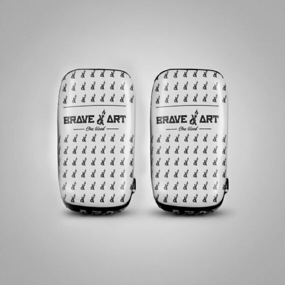 Thai Pads – All Over – PU – Brave Art – One Size, Size: One Size, Colour: Weiss, 2 image