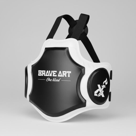Plastron de Protection – Ventre & Thorax – Brave Art, Taille: Taille unique, Couleur: Noir, 3 image