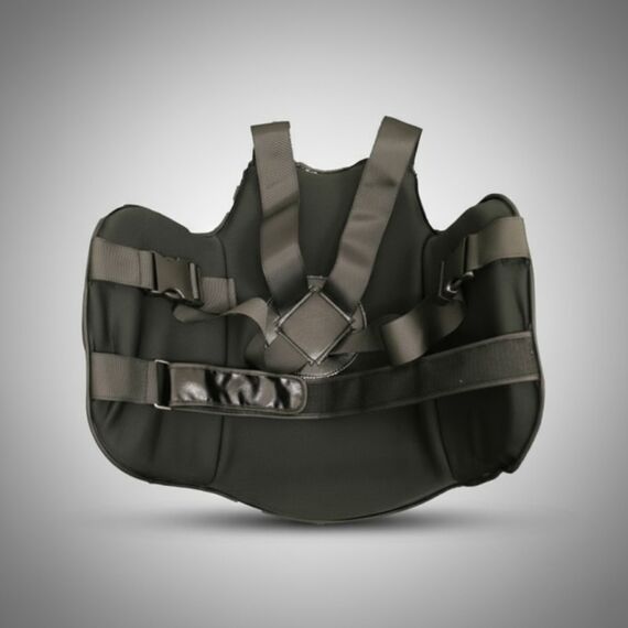 Plastron de Protection – Ventre & Thorax – Brave Art, Taille: Taille unique, Couleur: Noir, 4 image