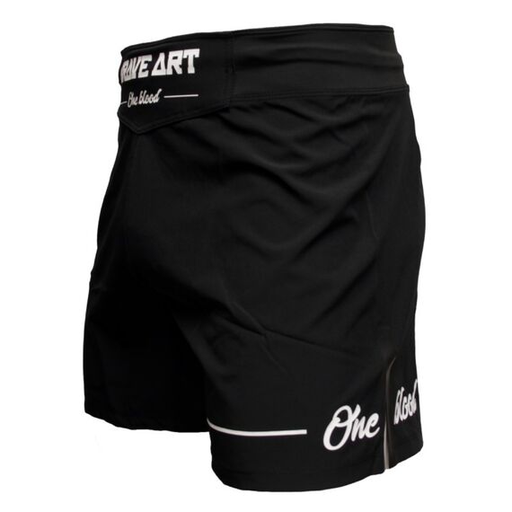 MMA Shorts – One Blood – Brave Art – XL, Bekleidungsgrösse: XL, Farbe: Schwarz, 2 image