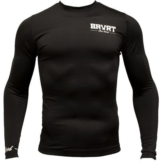 Rashguard – Langarm – One Blood – Brave Art – S, Bekleidungsgrösse: S, Farbe: Schwarz