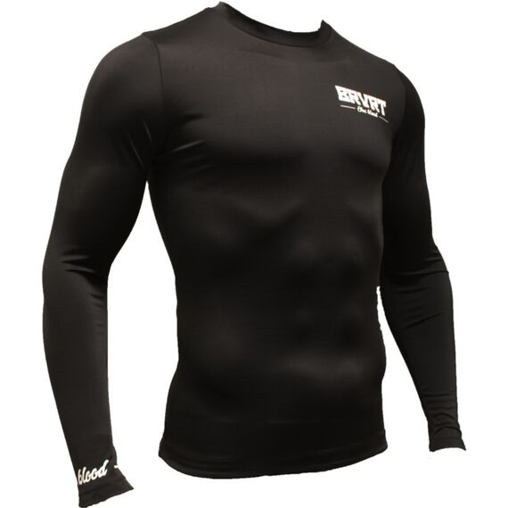 Rashguard – Langarm – One Blood – Brave Art – XXL, Bekleidungsgrösse: 2XL, Farbe: Schwarz, 2 image