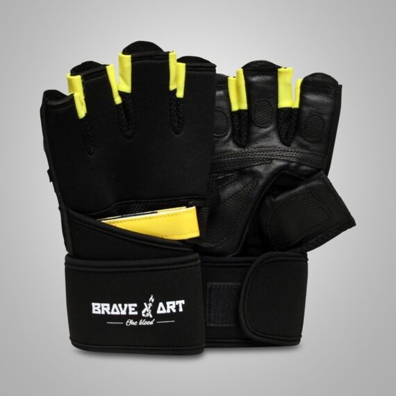 Gants de Fitness – Brave Art – XL, Bekleidungsgrösse: XL, Farbe: Schwarz, 2 image