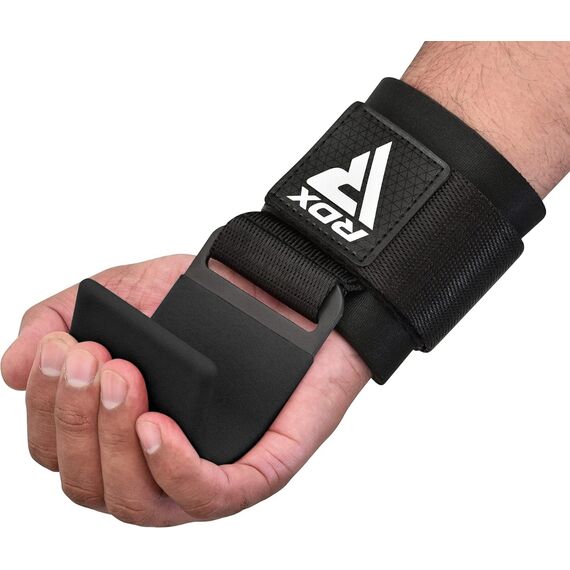 Wrist Hook for Strength Training RDX – Black, Size: One Size, Colour: Schwarz, 7 image
