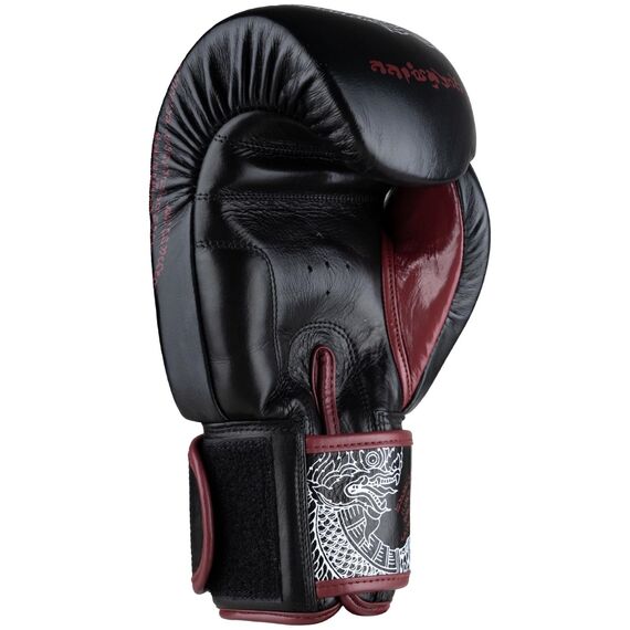 Boxing Gloves 8 Weapons Sak Yant Naga 12oz, Colour: Schwarz, OZ: 12oz, 3 image