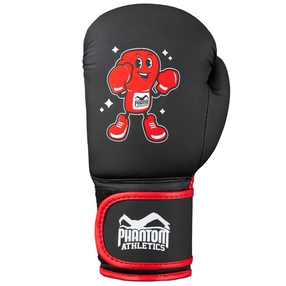 Kids Boxing Gloves Phantom Punchy – Black/Red – 8 oz, Colour: Schwarz, OZ: 8oz, 2 image