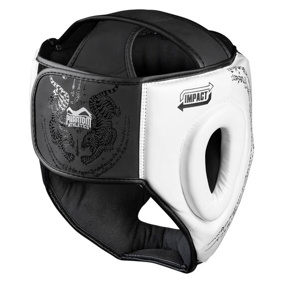 Headguard Muay Thai – White – One Size, Size: One Size, Colour: Weiss, 2 image