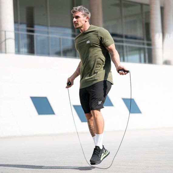 Corde à sauter Phantom Tactic – Noir, Couleur: Noir, Longueur: 2.9m, 4 image