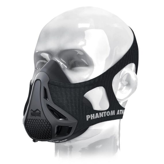 Masque d’entraînement Phantom – Noir – S, Taille: S, Couleur: Noir