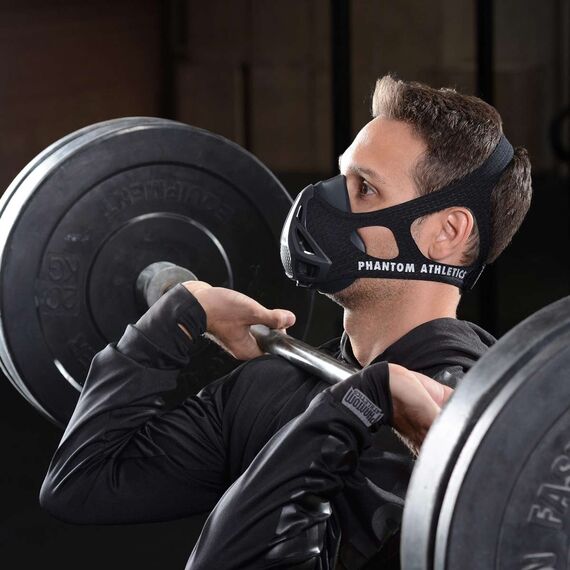 Training Mask Phantom – Carbon – M, Size: M, Colour: Schwarz, 10 image