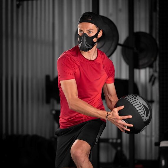 Training Mask Phantom – Carbon – M, Size: M, Colour: Schwarz, 3 image
