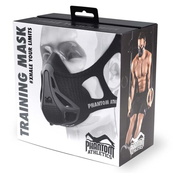 Training Mask Phantom – Carbon – M, Size: M, Colour: Schwarz, 7 image