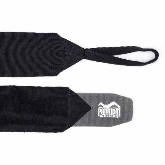 Bandages Phantom Impact – Noir – 400cm, Couleur: Noir, Longueur: 4.5m, 2 image