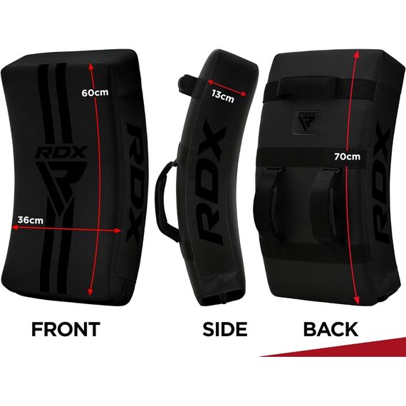 Bouclier de frappe RDX Gel T1 – Noir intégral, Taille: Taille unique, Couleur: Noir, 8 image