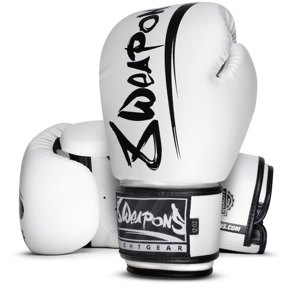 Boxing Gloves 8 Weapons Unlimited 2.0 White 12oz, Colour: Weiss, OZ: 12oz, 3 image