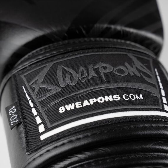 Boxing Gloves 8 Weapons Unlimited 2.0 Black Matte 10oz, Colour: Schwarz, OZ: 10oz, 4 image