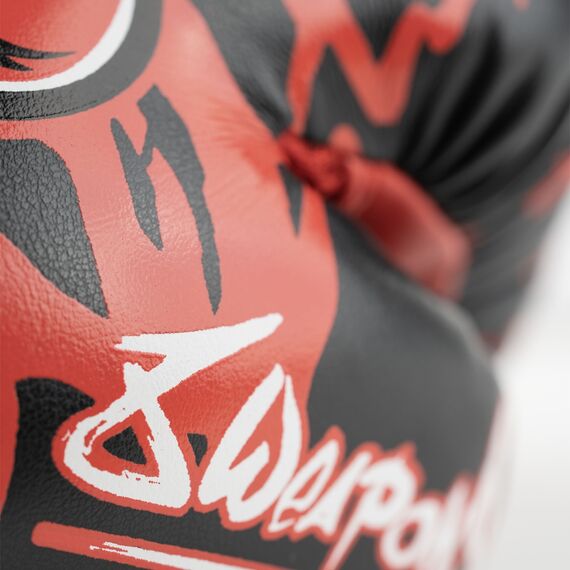 Gants de boxe enfants 8 WEAPONS – Noir – 2 Oz – Joe, Couleur: Rouge, oz: 2oz, 10 image