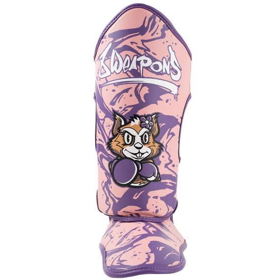 Kids Shin Guards 8 WEAPONS – Pink – S/M – Jenny, Colour: Rosa, Size: S-M, 6 image