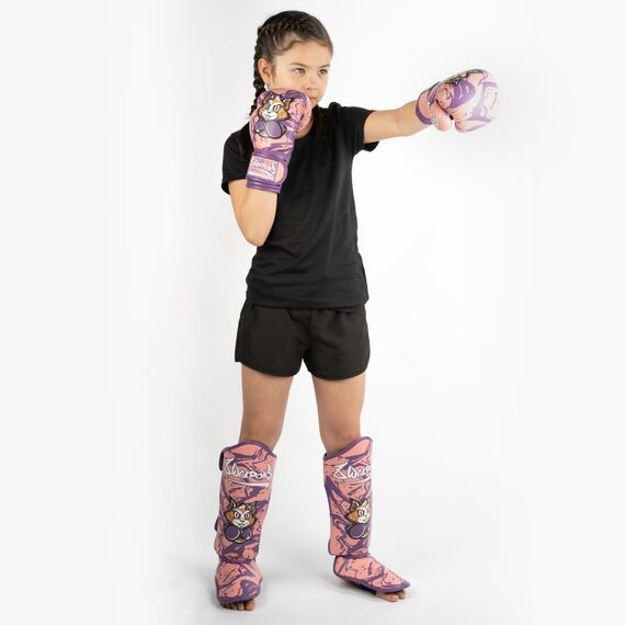 Kids Shin Guards 8 WEAPONS – Pink – L/XL – Jenny, Colour: Rosa, Size: L-XL, 12 image