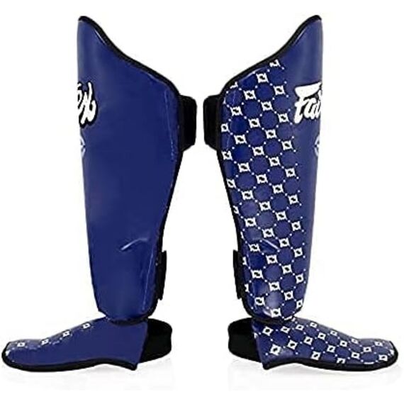 Shin Guards Fairtex SP5 Blue XL, Size: XL, Colour: Blue, 4 image