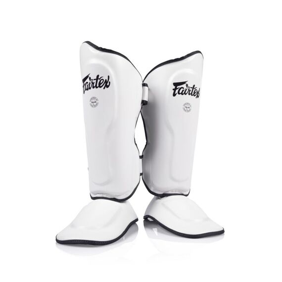 Paratibie Fairtex SP9 Bianco M, Taglia: M, Colore: Bianco 