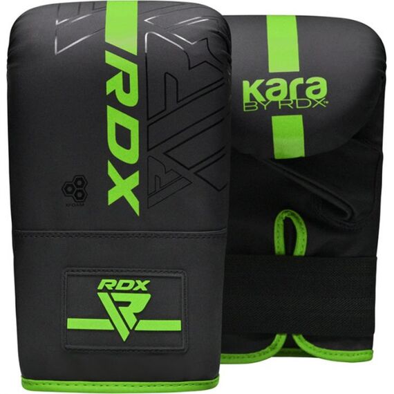 Boxing Bag Mitts RDX F6 Matte Green, Colour: Green, OZ: 4oz