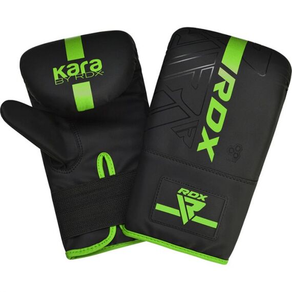 Boxing Bag Mitts RDX F6 Matte Green, Colour: Green, OZ: 4oz, 3 image